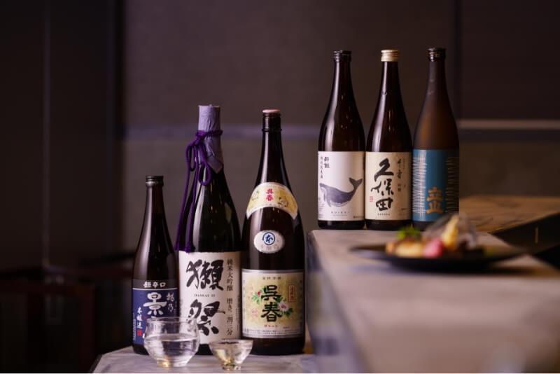 料理と相性抜群の厳選酒をご用意